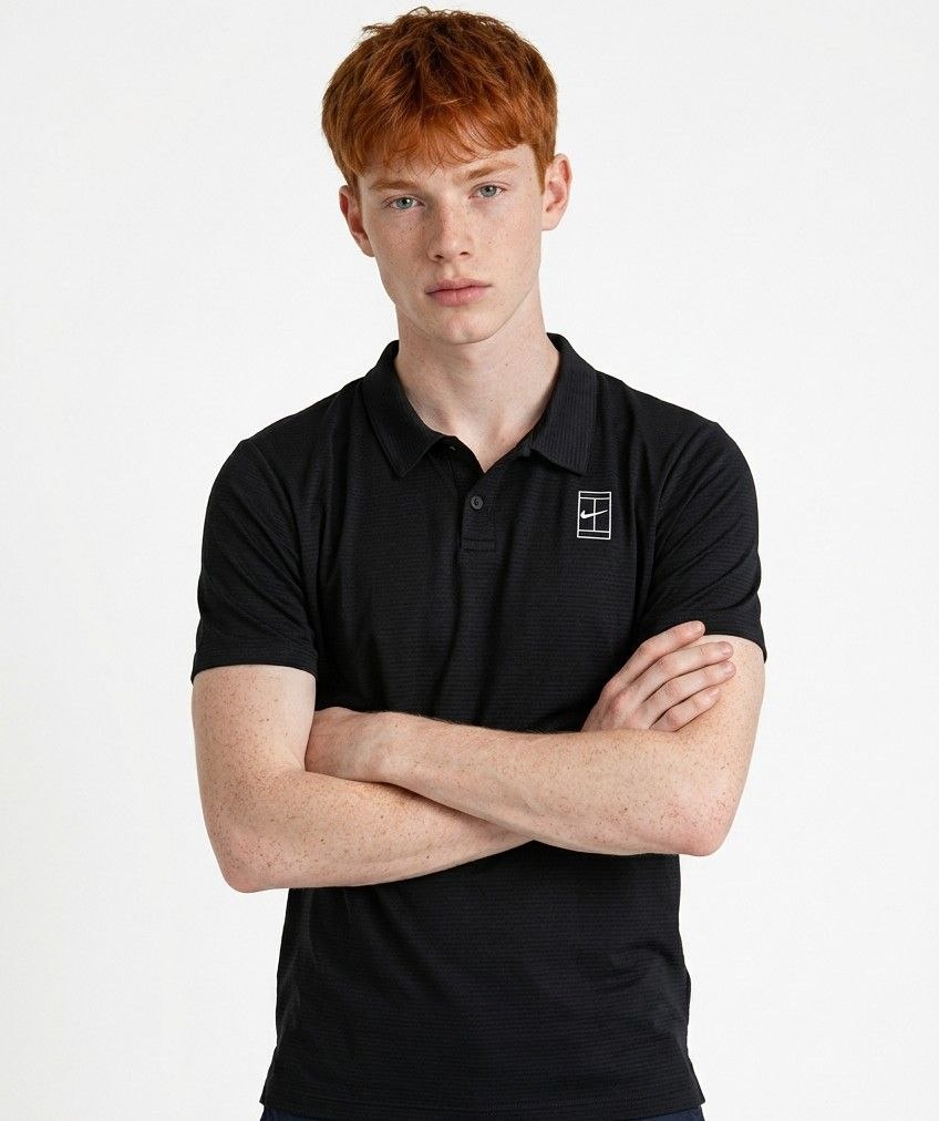 Nike Court Dri-FIT Advantage Polo Men - Black
