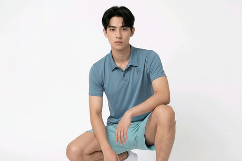 Nike - Court Advantage Polo Men - grey blue