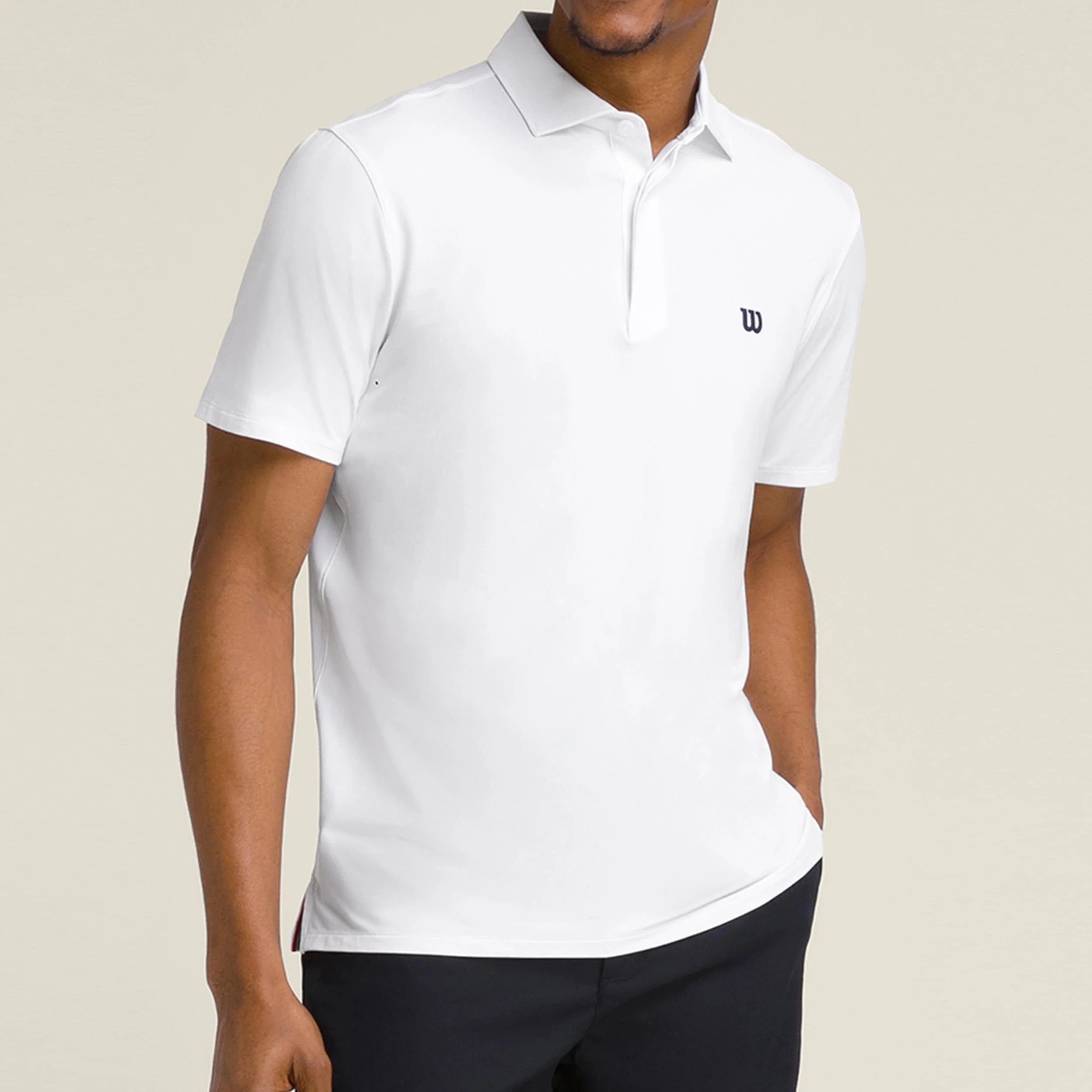 Wilson  League Polo Men - White