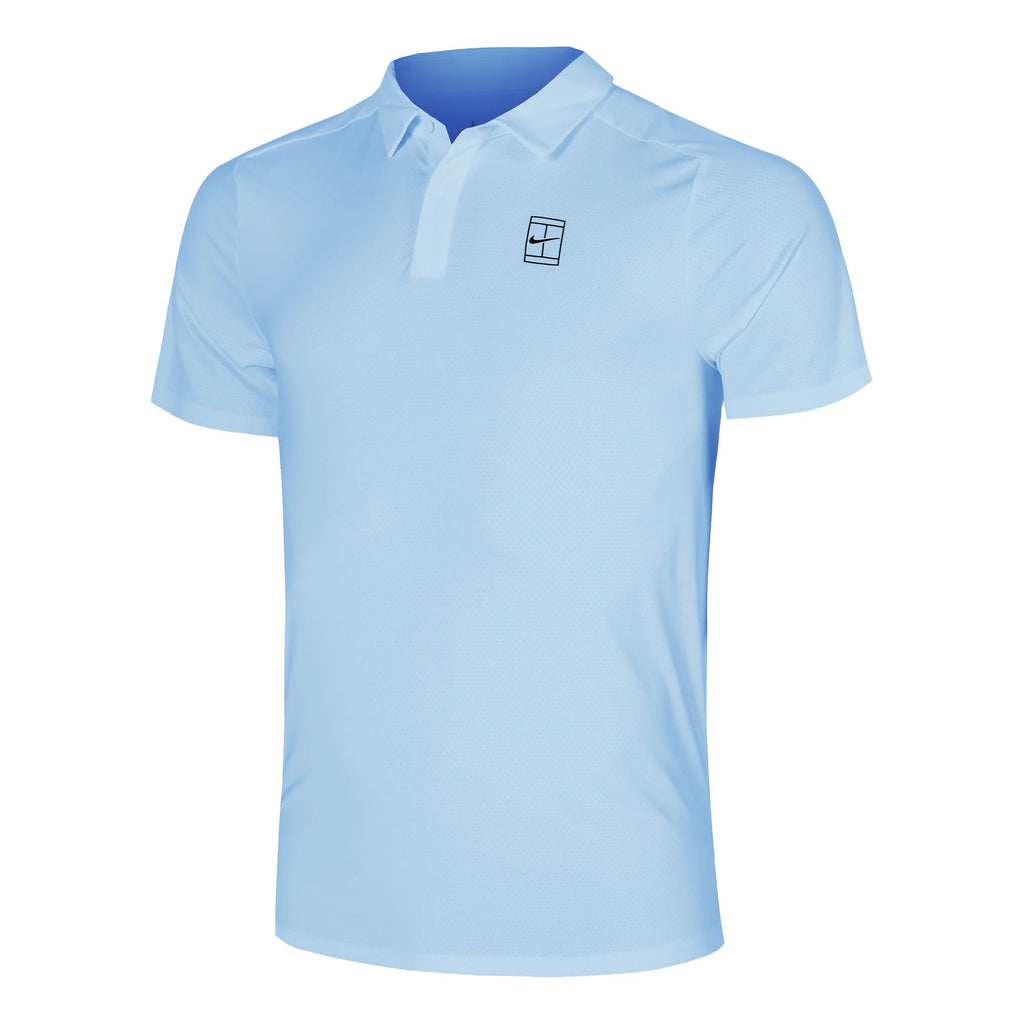 Nike Court Dri-FIT Advantage Polo Men - light blue