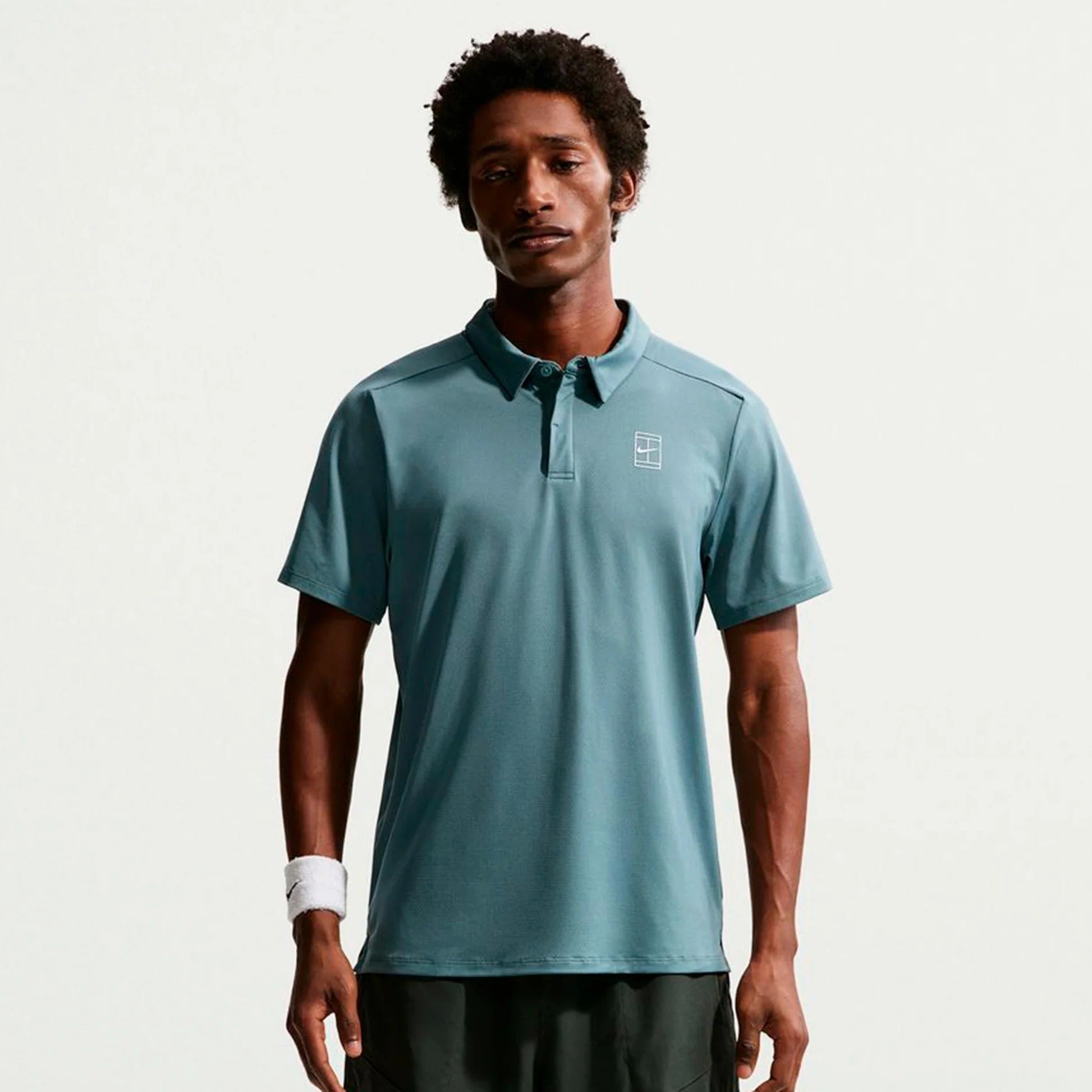 Nike Court Dri-FIT Advantage Polo Men - blue grey
