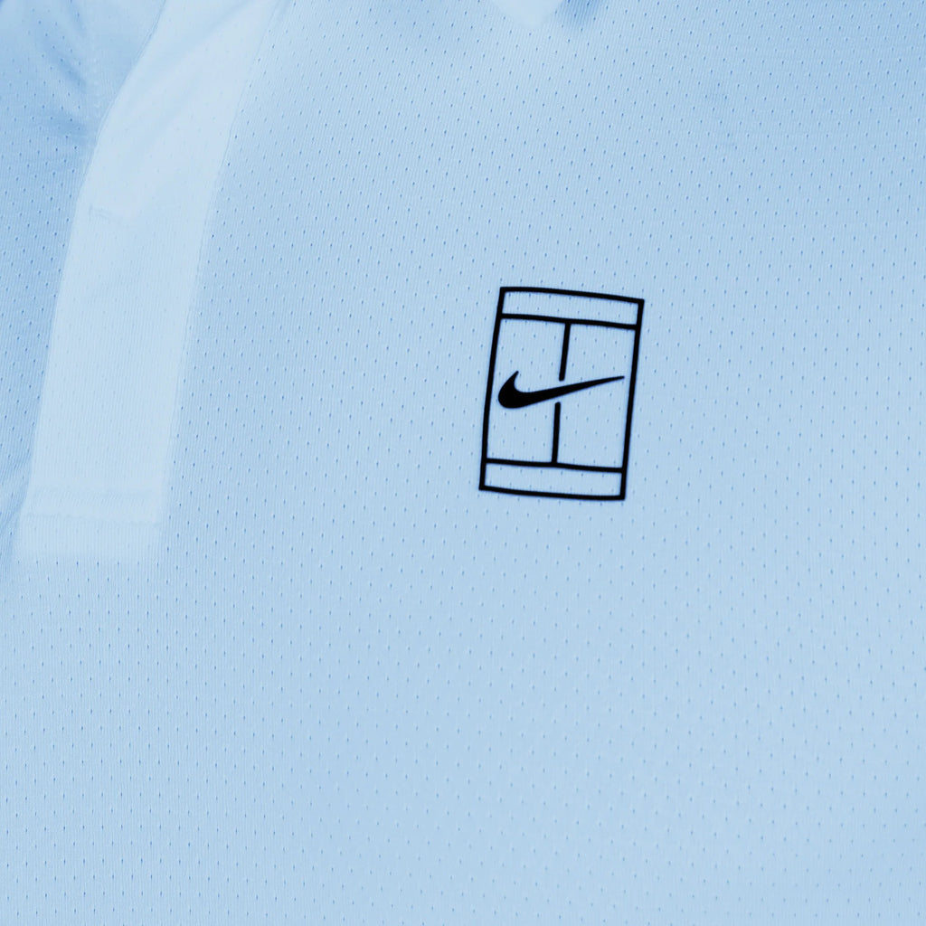 Nike Court Dri-FIT Advantage Polo Men - light blue