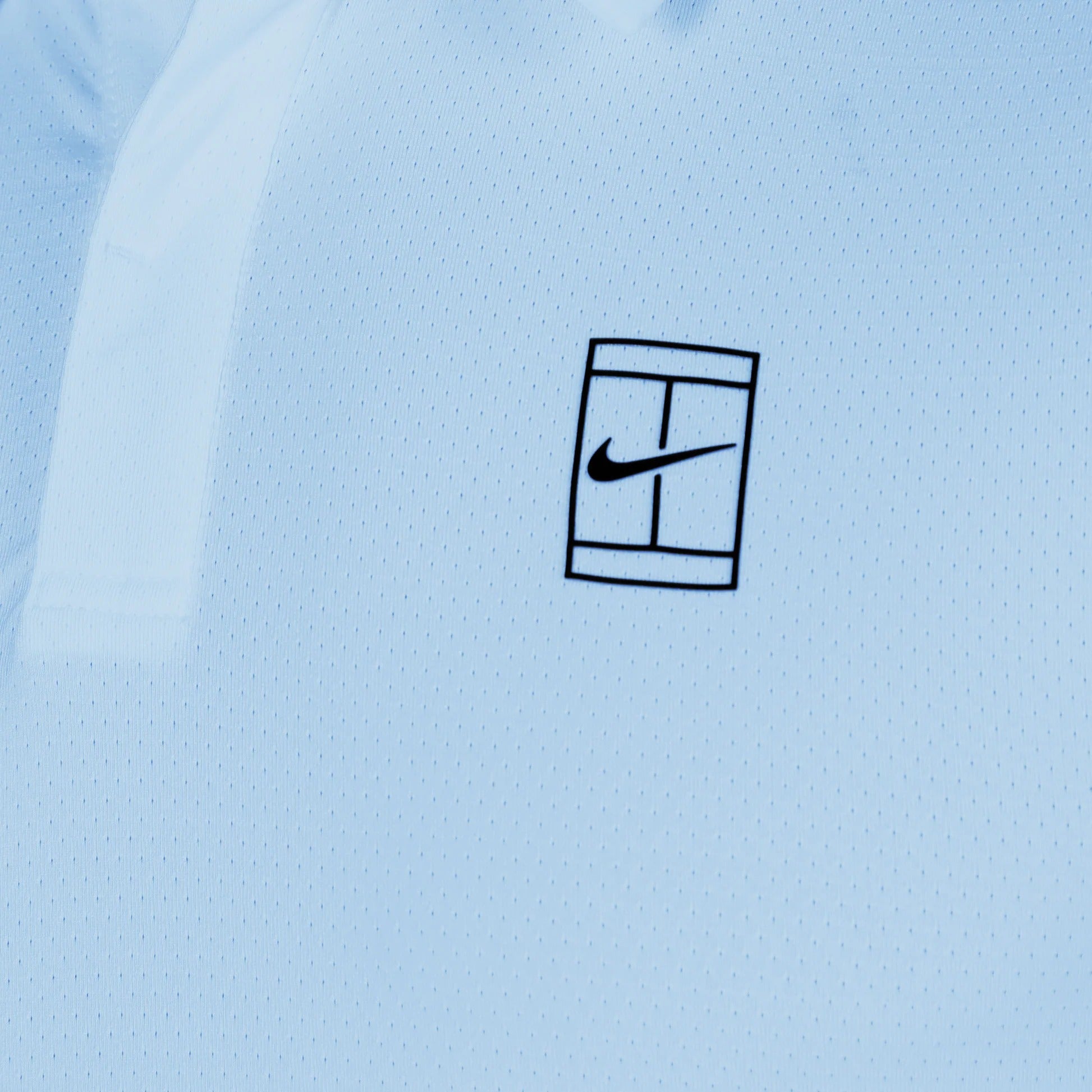 Nike Court Dri-FIT Advantage Polo Men - light blue