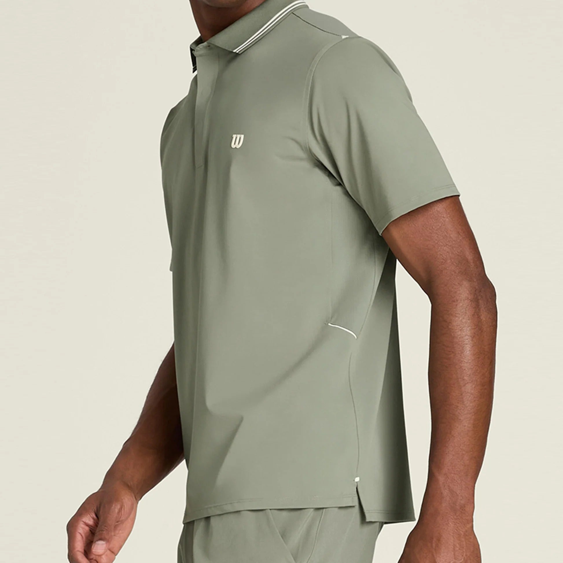 Wilson  Challengers Technical Polo Men-olive