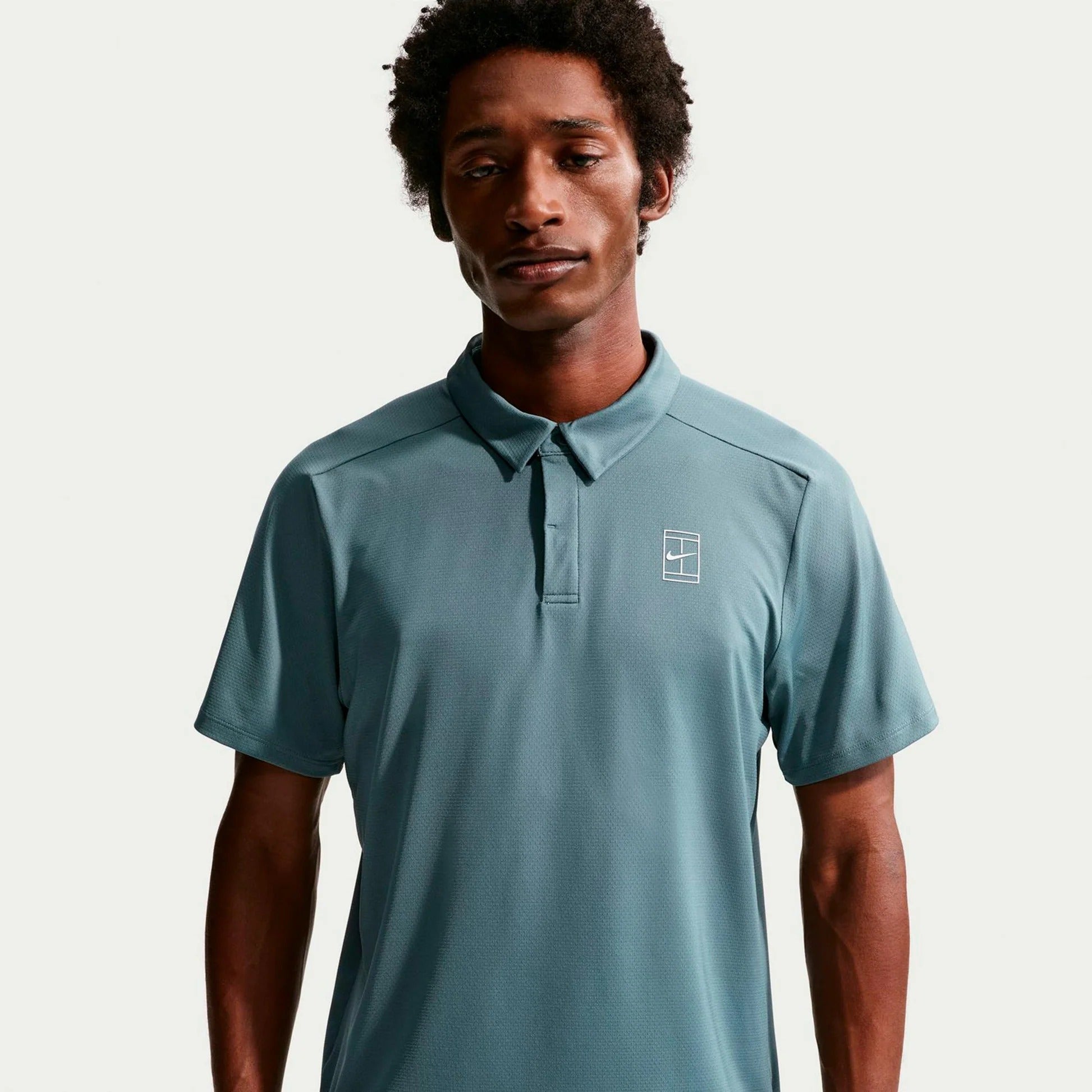 Nike Court Dri-FIT Advantage Polo Men - blue grey