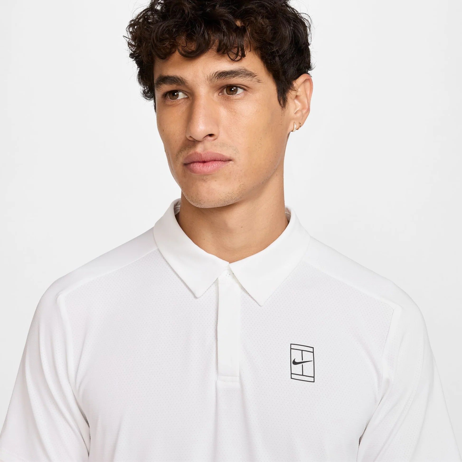 Nike Court Dri-FIT Advantage Polo Men - White