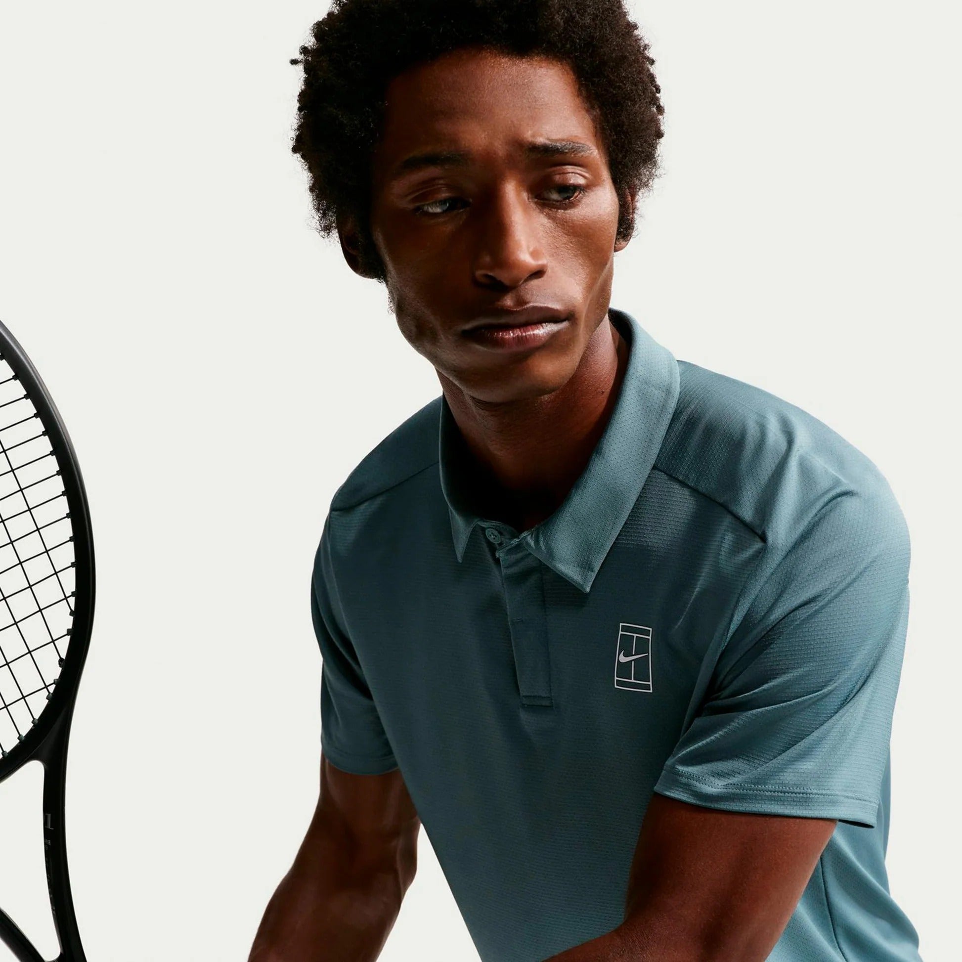 Nike Court Dri-FIT Advantage Polo Men - blue grey