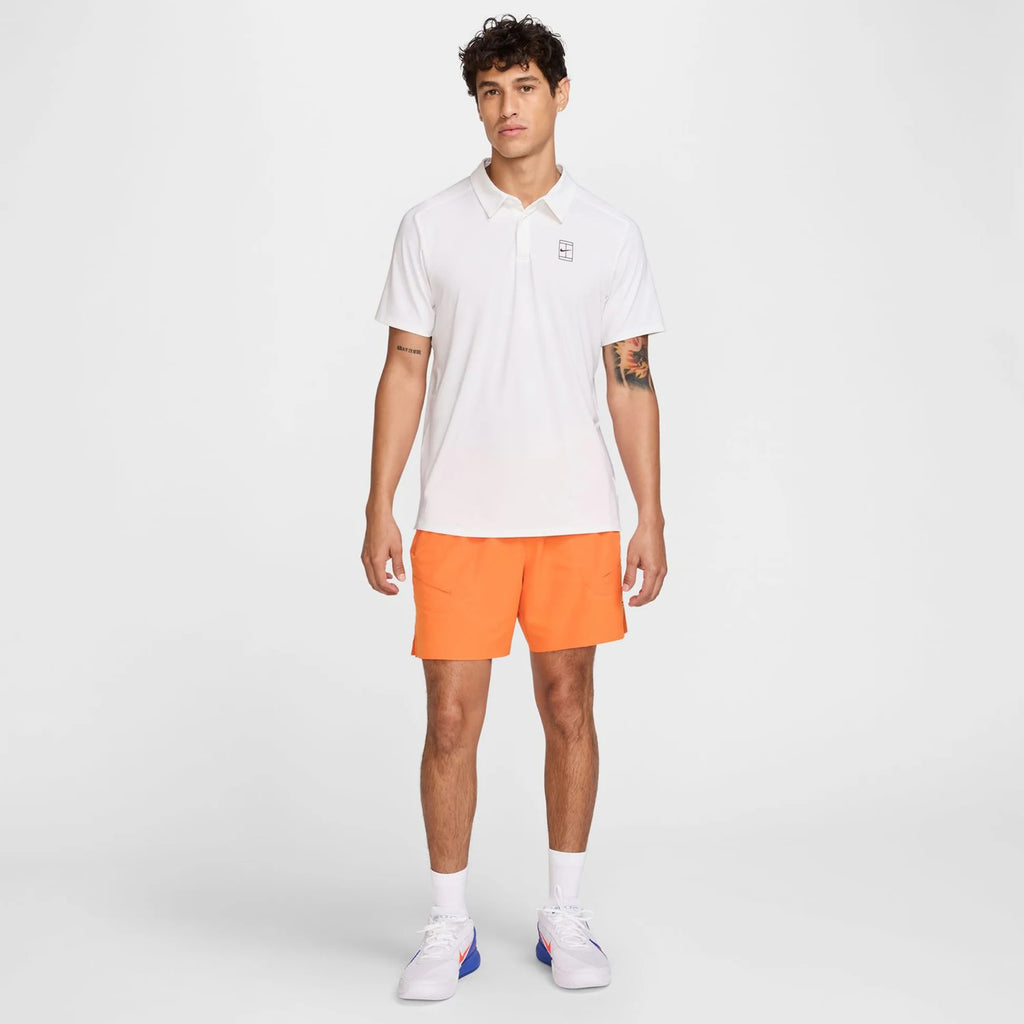 Nike Court Dri-FIT Advantage Polo Men - White