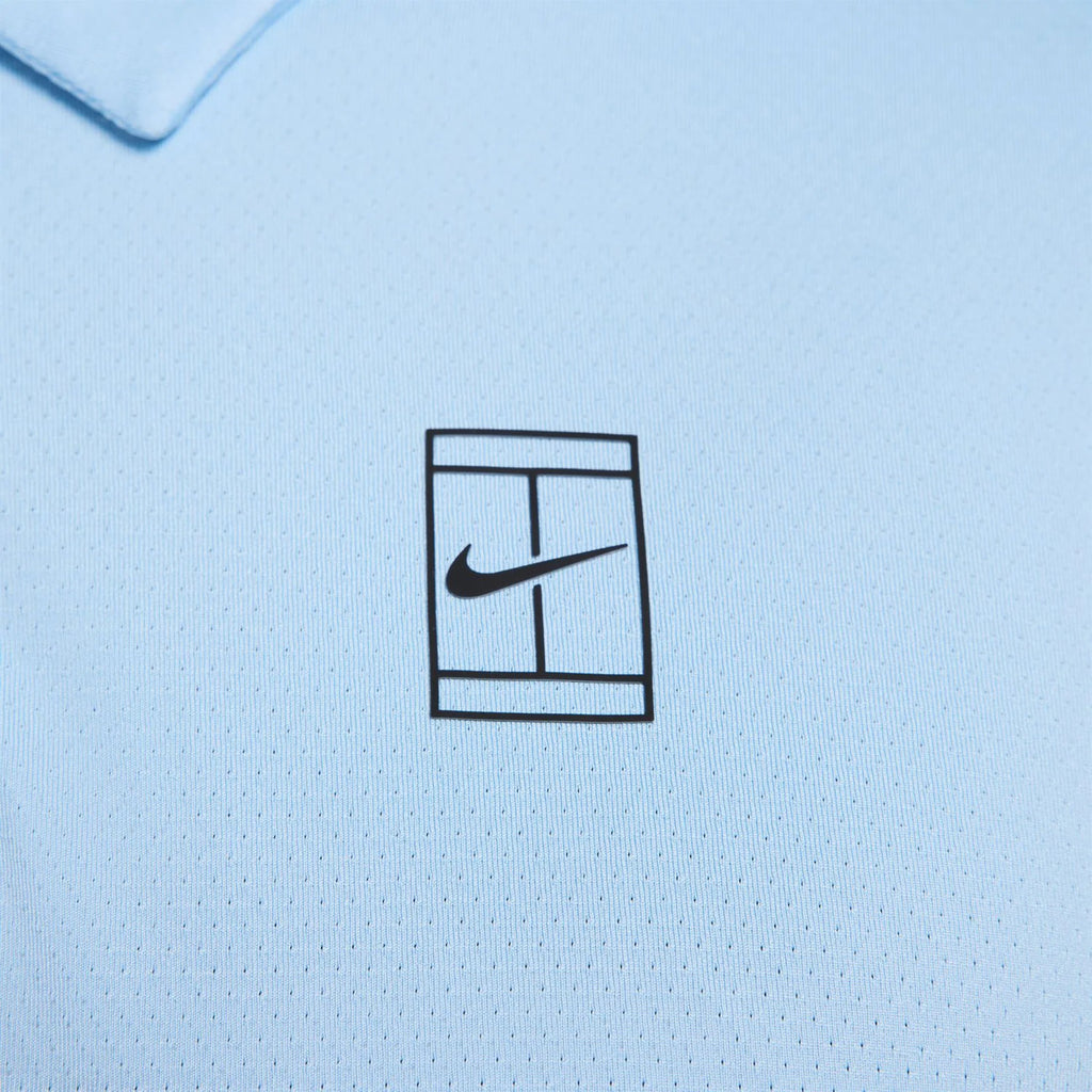 Nike Court Dri-FIT Advantage Polo Men - light blue