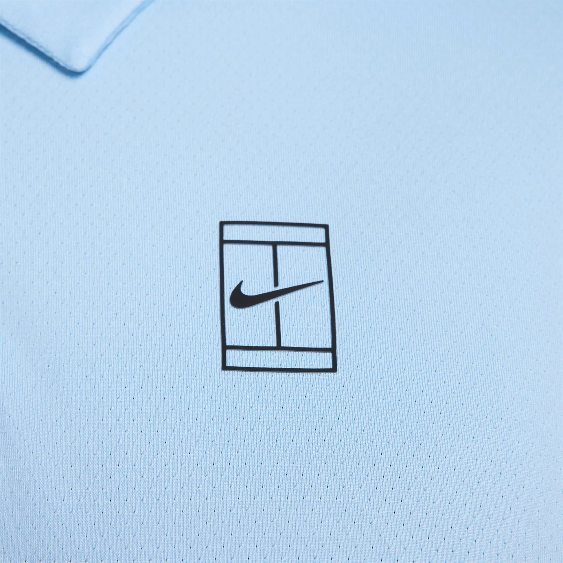 Nike Court Dri-FIT Advantage Polo Men - light blue