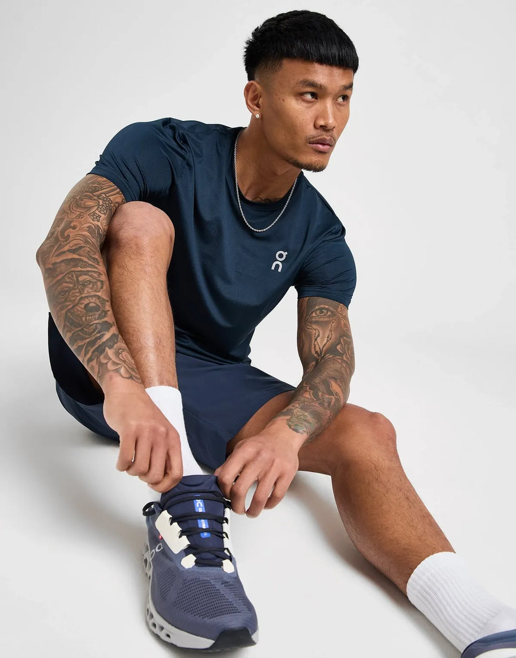 On Running Club T-Shirt Blue